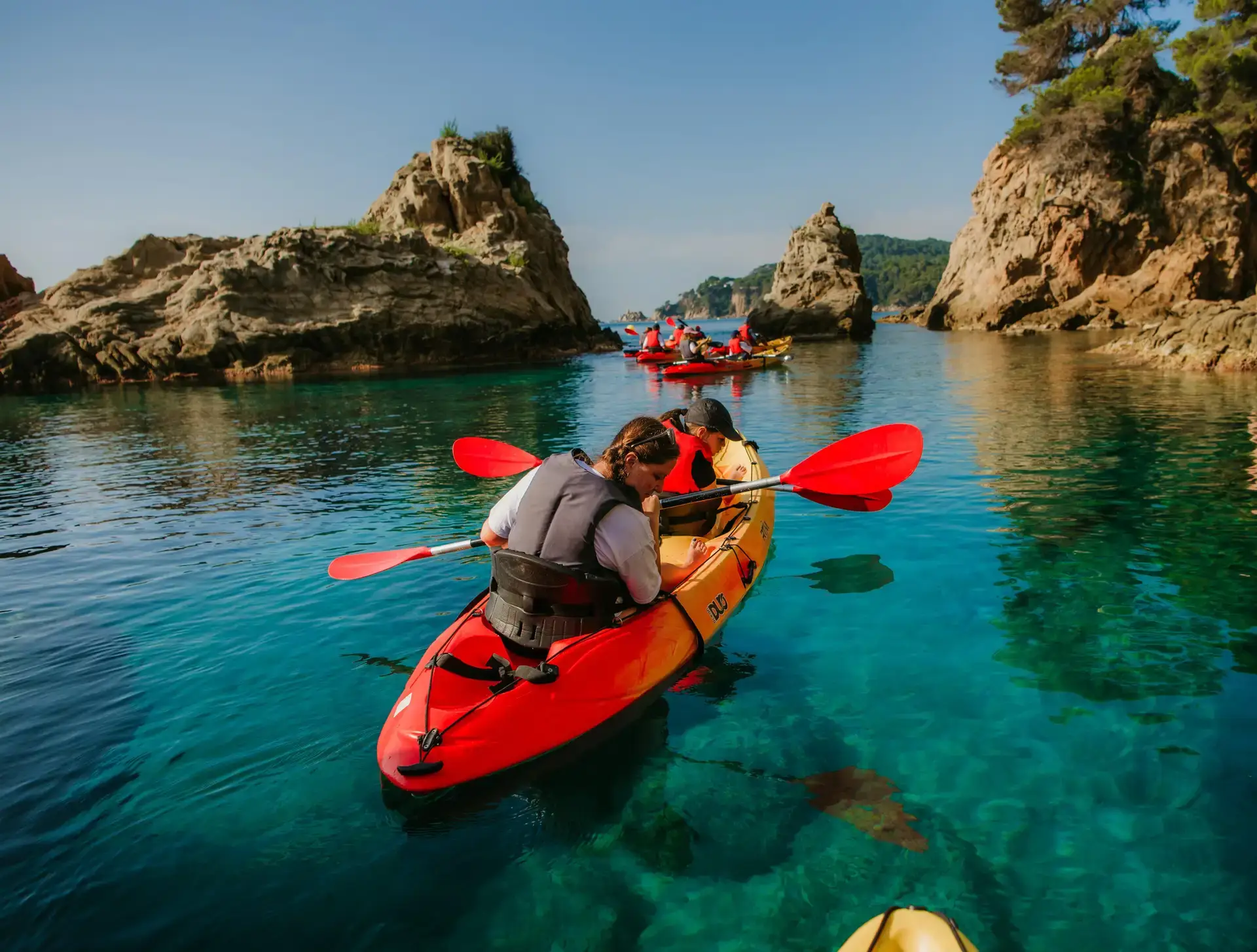 Kayaking in Lloret